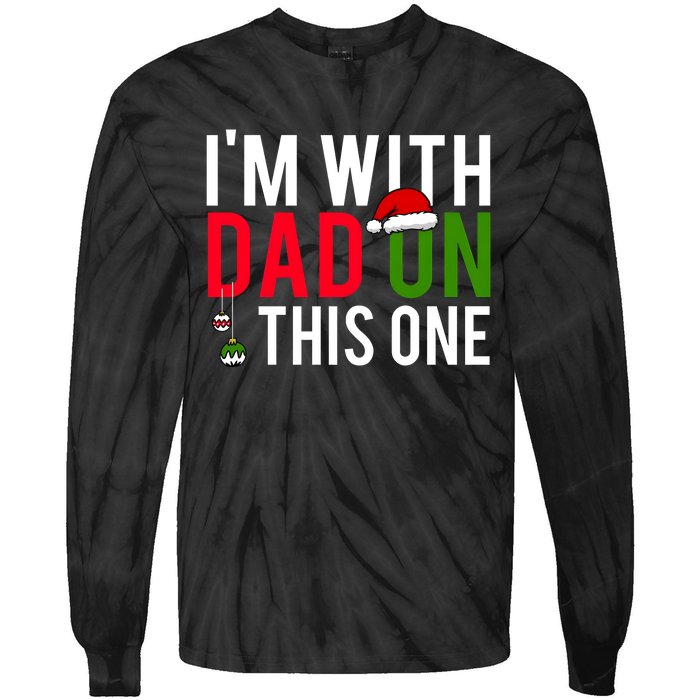 I Dont Do Matching Christmas Matching Group Team Tie-Dye Long Sleeve Shirt