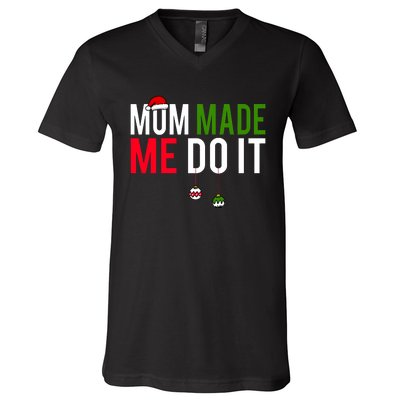 I DonT Do Matching Christmas V-Neck T-Shirt