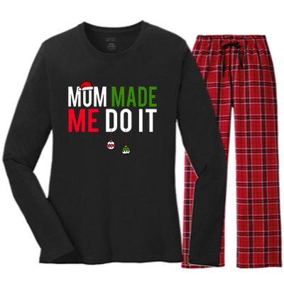 I DonT Do Matching Christmas Women's Long Sleeve Flannel Pajama Set 