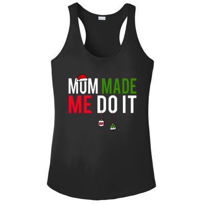 I DonT Do Matching Christmas Ladies PosiCharge Competitor Racerback Tank