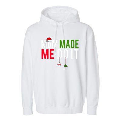 I DonT Do Matching Christmas Garment-Dyed Fleece Hoodie