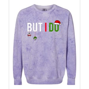 I DonT Do Matching Christmas Colorblast Crewneck Sweatshirt