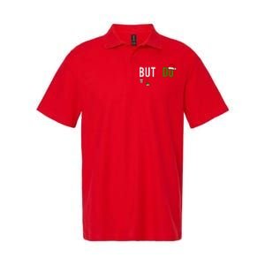 I DonT Do Matching Christmas Softstyle Adult Sport Polo