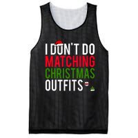 I DonT Do Matching Christmas Matching Group Matching Team Mesh Reversible Basketball Jersey Tank