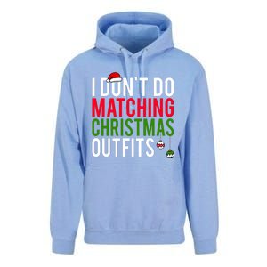 I DonT Do Matching Christmas Matching Group Matching Team Unisex Surf Hoodie