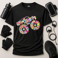 International Dot Day Monster Truck Make Your Mark Cooling Performance Crew T-Shirt