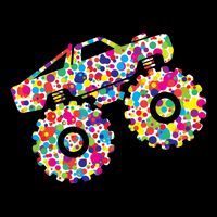 International Dot Day Monster Truck Make Your Mark Sustainable Bucket Hat