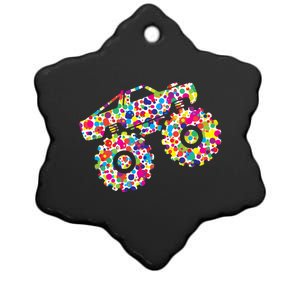 International Dot Day Monster Truck Make Your Mark Ceramic Star Ornament