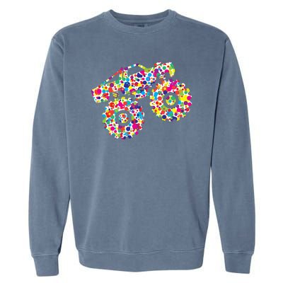 International Dot Day Monster Truck Make Your Mark Garment-Dyed Sweatshirt