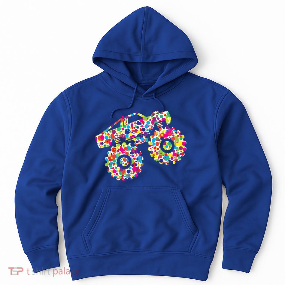 International Dot Day Monster Truck Make Your Mark Hoodie