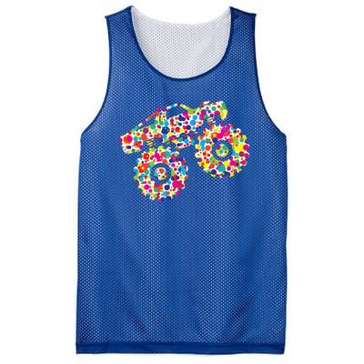 International Dot Day Monster Truck Make Your Mark Mesh Reversible Basketball Jersey Tank