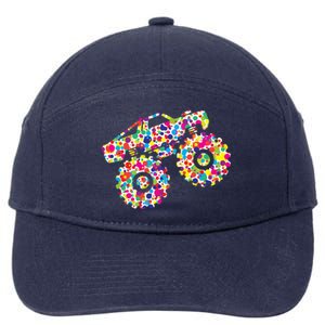 International Dot Day Monster Truck Make Your Mark 7-Panel Snapback Hat