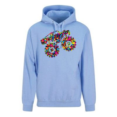 International Dot Day Monster Truck Make Your Mark Unisex Surf Hoodie