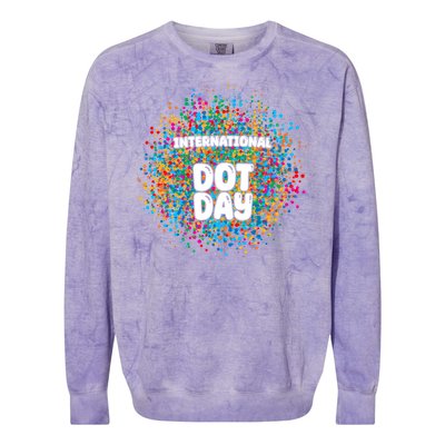 International Dot Day Colorblast Crewneck Sweatshirt