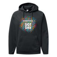 International Dot Day Performance Fleece Hoodie