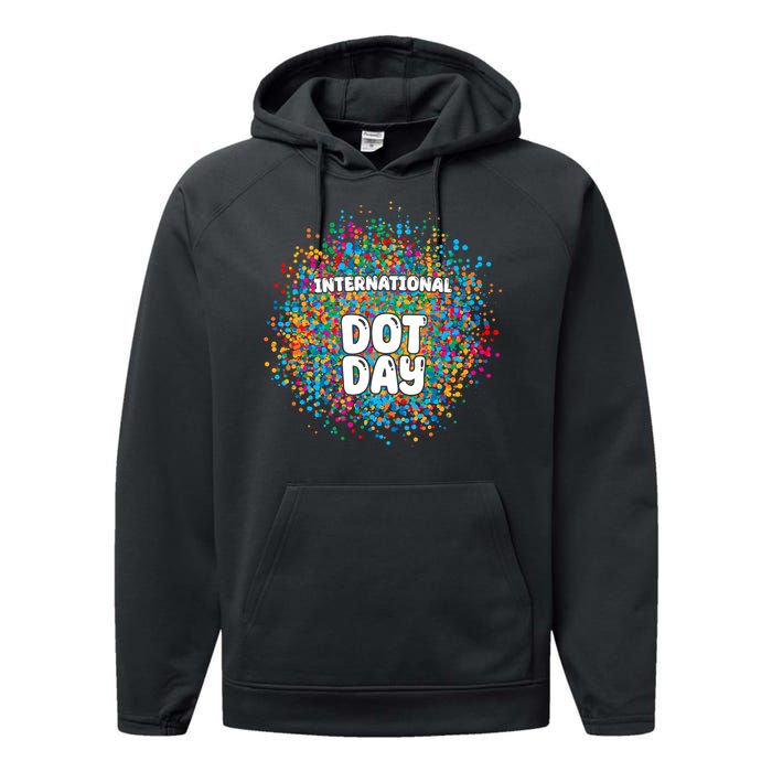 International Dot Day Performance Fleece Hoodie