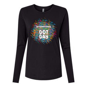 International Dot Day Womens Cotton Relaxed Long Sleeve T-Shirt