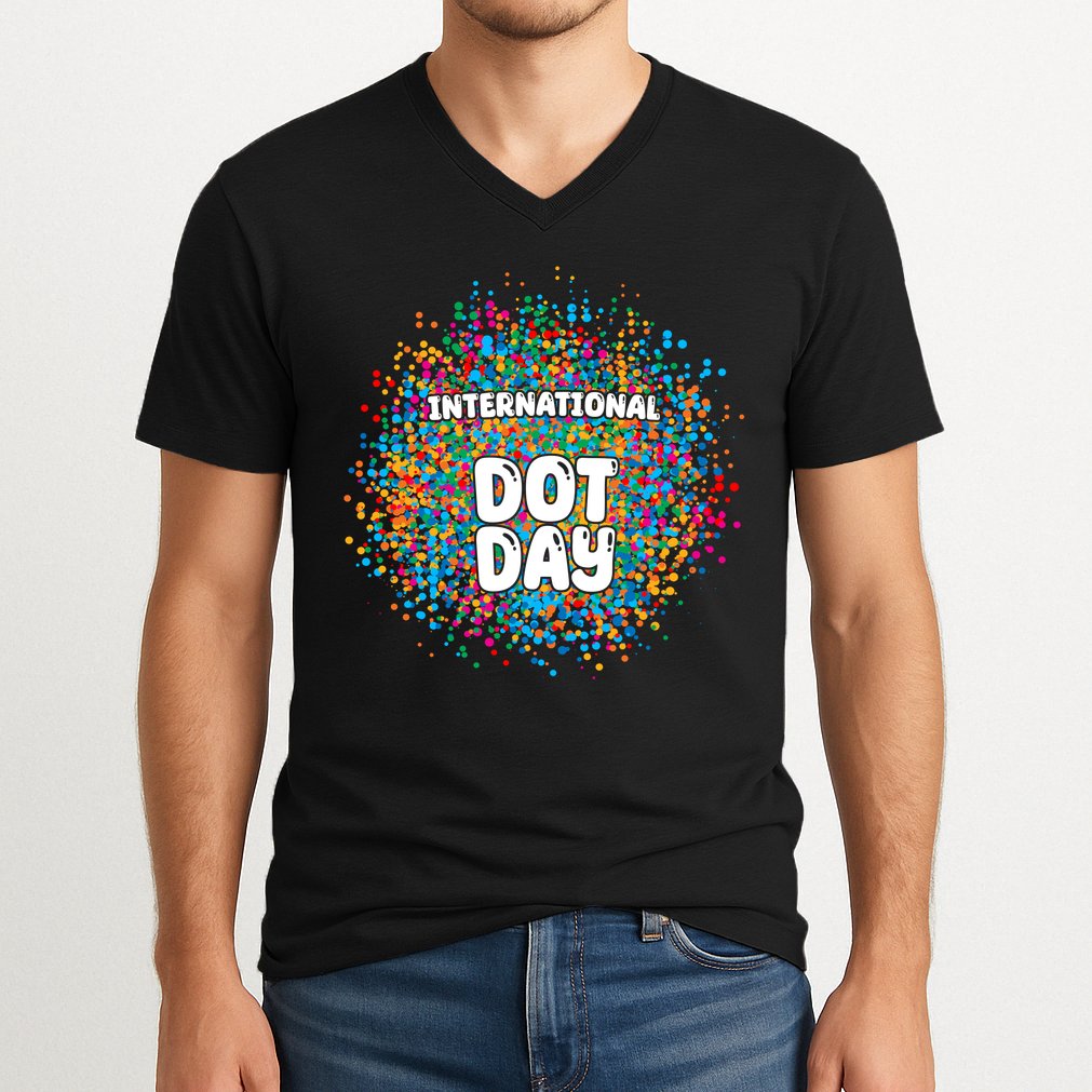 International Dot Day V-Neck T-Shirt