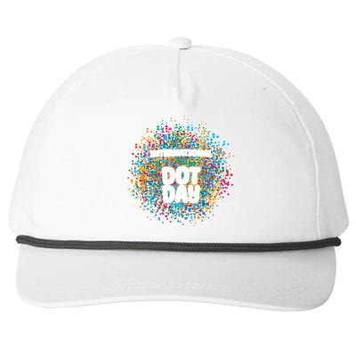 International Dot Day Snapback Five-Panel Rope Hat