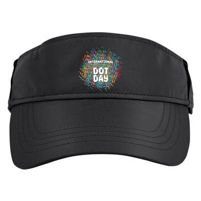 International Dot Day Adult Drive Performance Visor