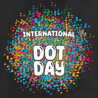 International Dot Day Adult Drive Performance Visor