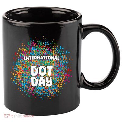 International Dot Day 11oz C Handle Ceramic Mug