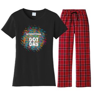 International Dot Day Women's Flannel Pajama Set