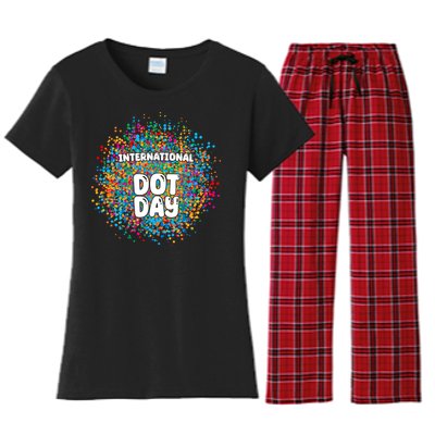 International Dot Day Women's Flannel Pajama Set