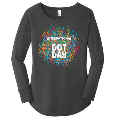 International Dot Day Women's Perfect Tri Tunic Long Sleeve Shirt