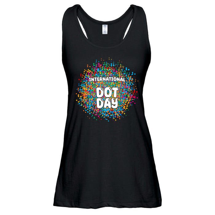 International Dot Day Ladies Essential Flowy Tank