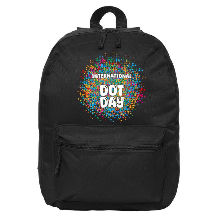 International Dot Day 16 in Basic Backpack