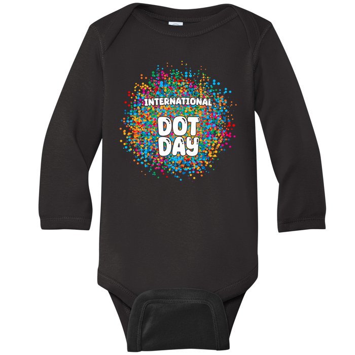 International Dot Day Baby Long Sleeve Bodysuit