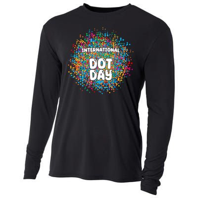 International Dot Day Cooling Performance Long Sleeve Crew