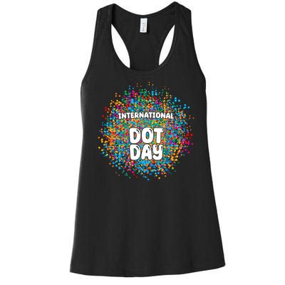 International Dot Day Women's Racerback Tank