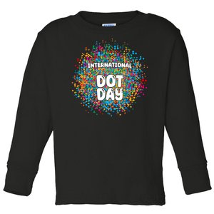 International Dot Day Toddler Long Sleeve Shirt