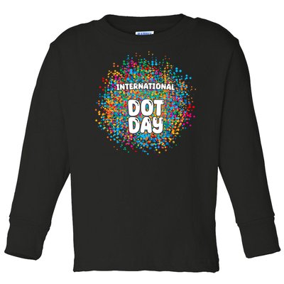 International Dot Day Toddler Long Sleeve Shirt