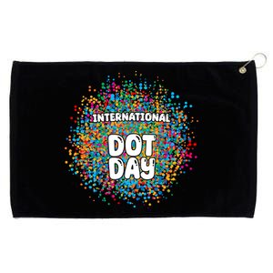 International Dot Day Grommeted Golf Towel