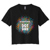 International Dot Day Women's Crop Top Tee