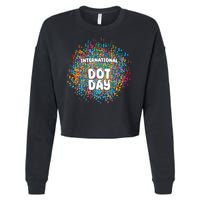 International Dot Day Cropped Pullover Crew