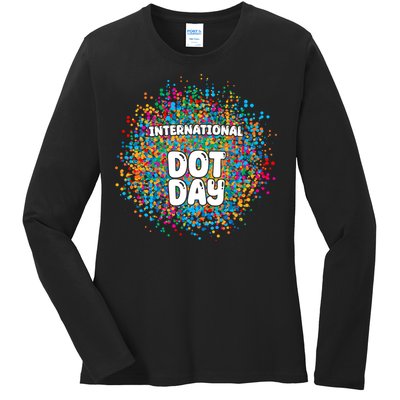 International Dot Day Ladies Long Sleeve Shirt