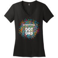 International Dot Day Women's V-Neck T-Shirt