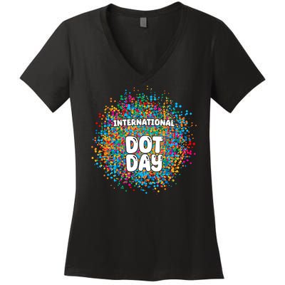 International Dot Day Women's V-Neck T-Shirt