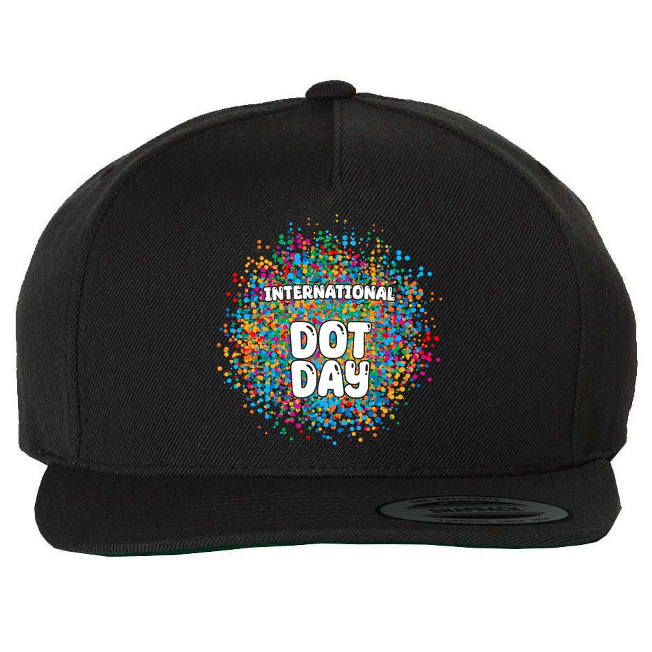 International Dot Day Wool Snapback Cap