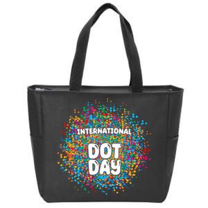 International Dot Day Zip Tote Bag