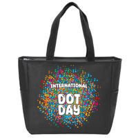 International Dot Day Zip Tote Bag