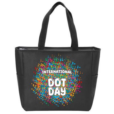 International Dot Day Zip Tote Bag