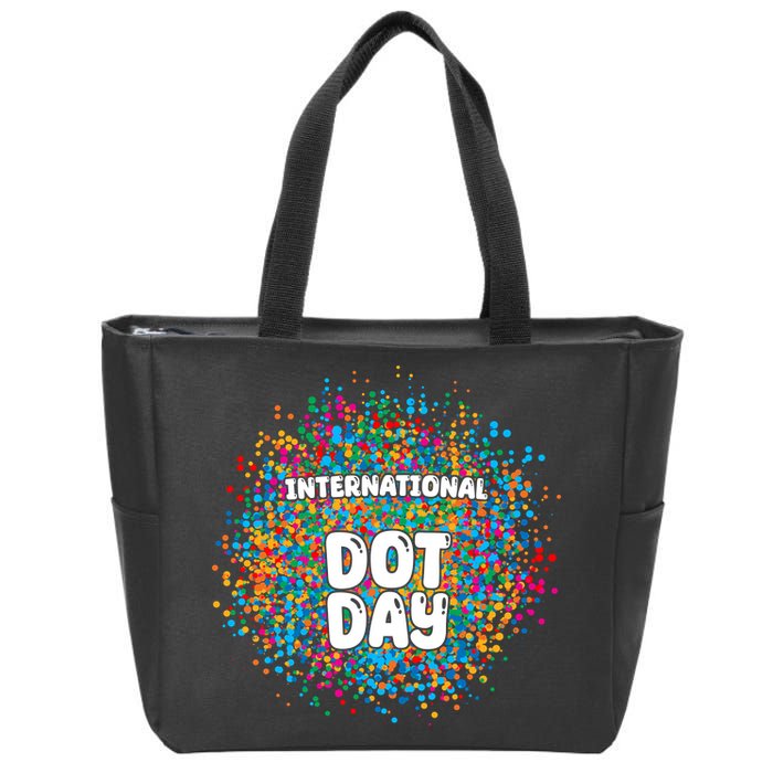 International Dot Day Zip Tote Bag