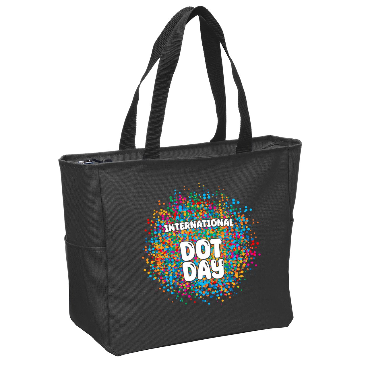 International Dot Day Zip Tote Bag