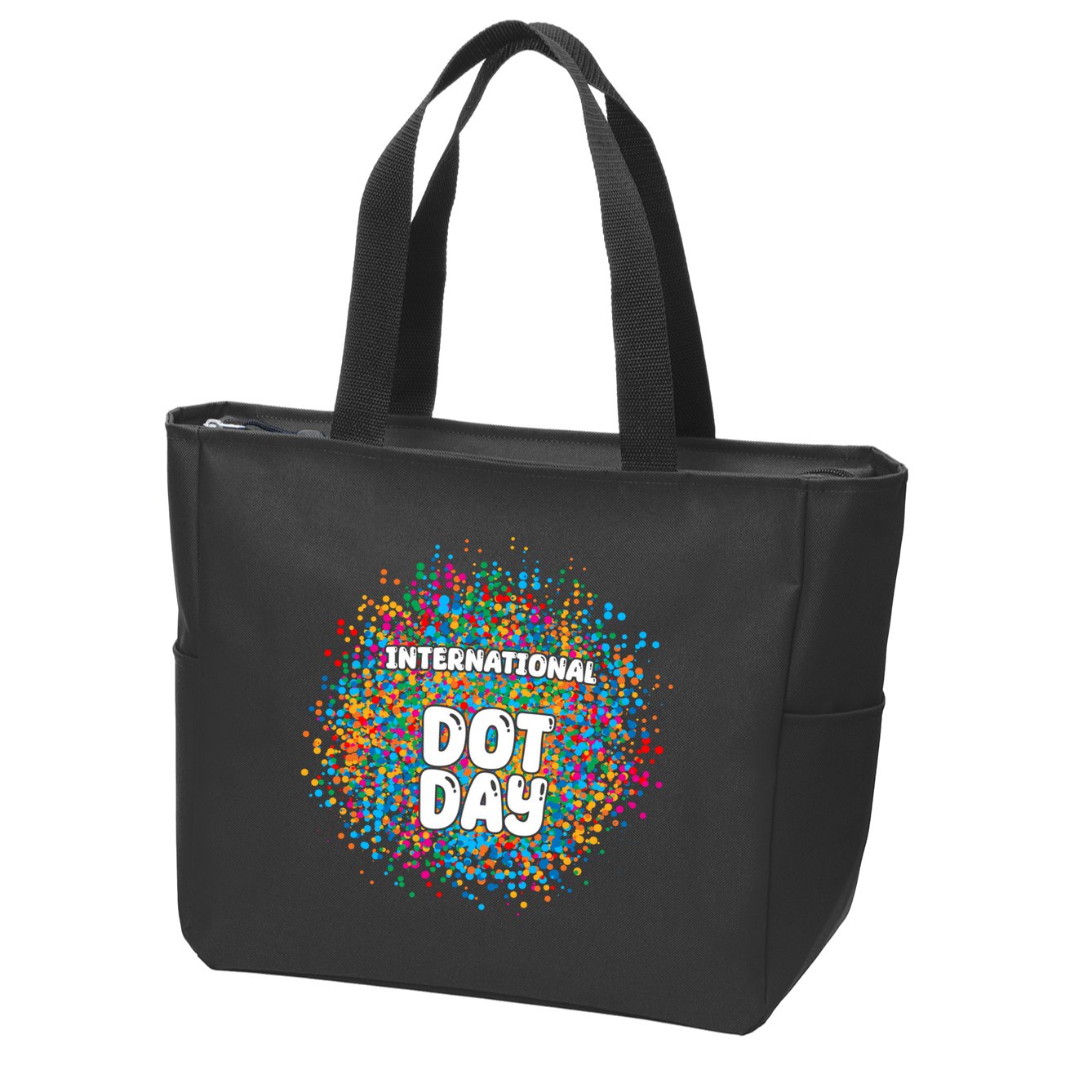International Dot Day Zip Tote Bag