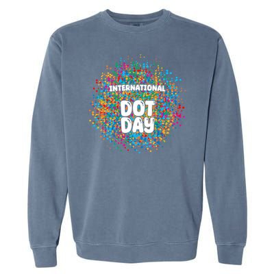 International Dot Day Garment-Dyed Sweatshirt